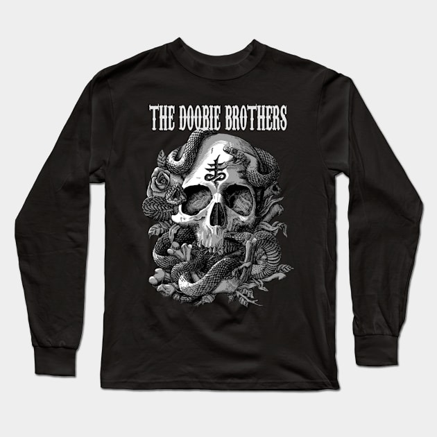 THE DOOBIE BROTHERS BAND MERCHANDISE Long Sleeve T-Shirt by Rons Frogss